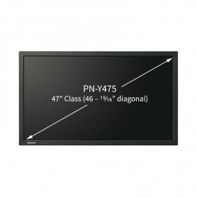 SHARP MONITOR DISPLAY LCD PROFESSIONALE PN-Y475 47"